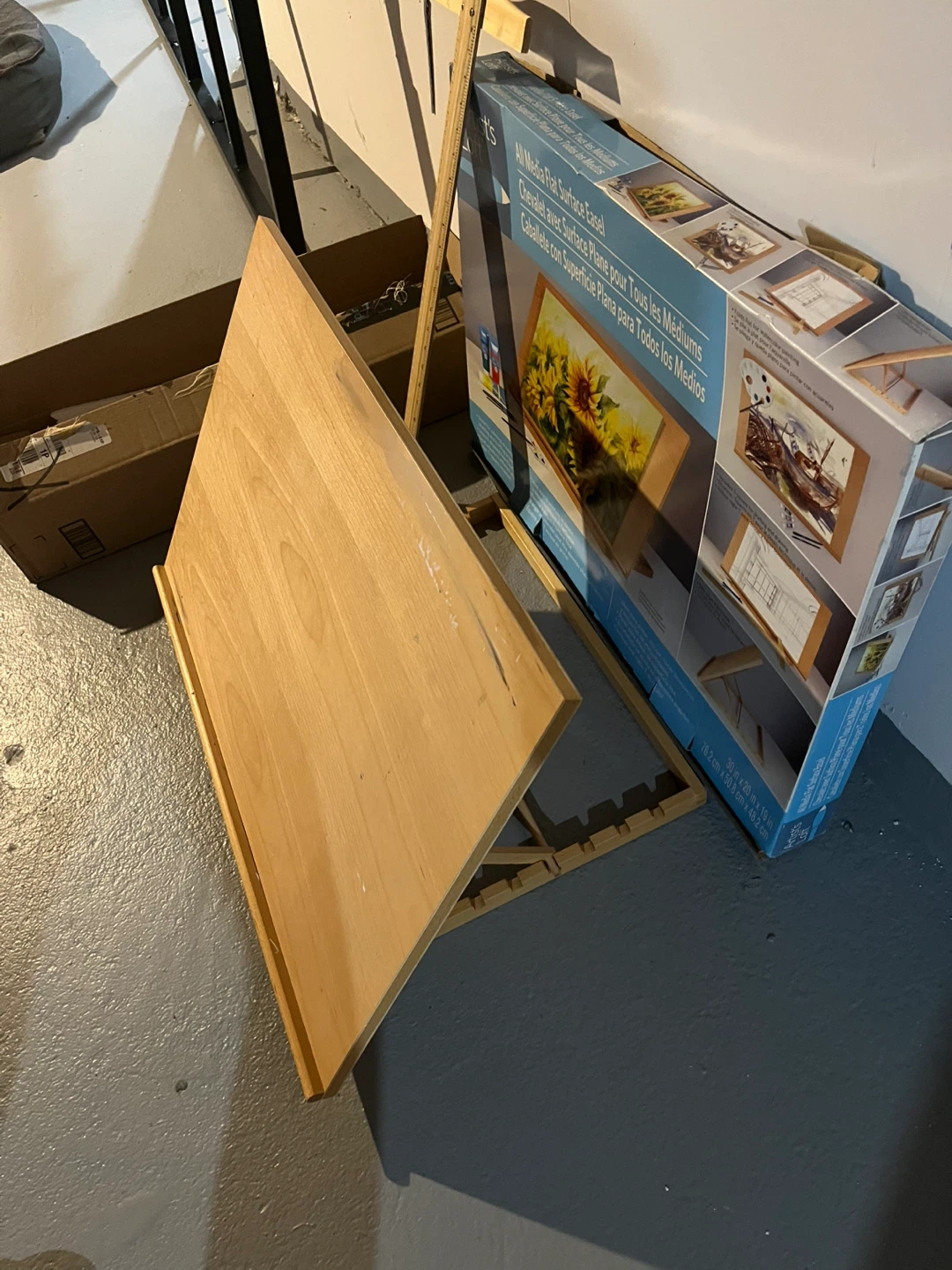 All Media Flat Surface Easel Set