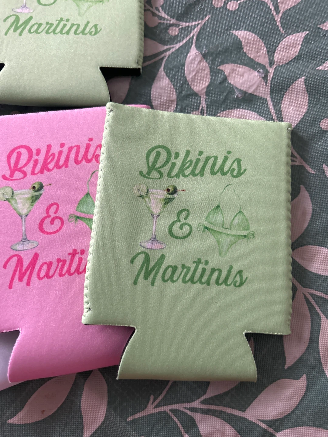 Bikinis & Martinis Can Coolers - photo 2