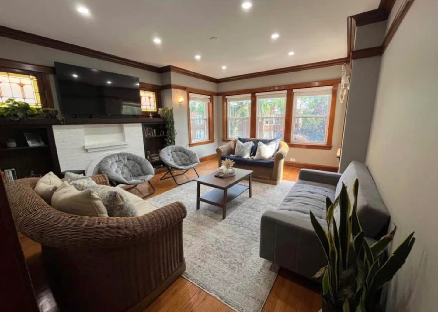 Wicker Loveseat with Cushions - photo 4