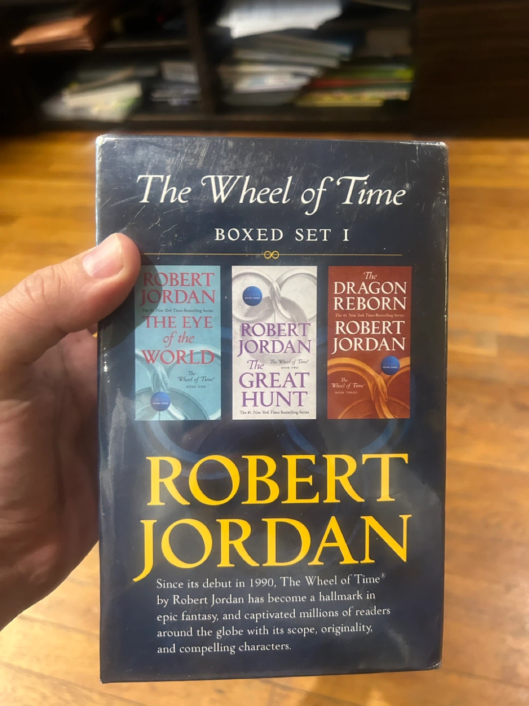 Robert Jordan The Wheel of Time Boxed Set I Books 1-3