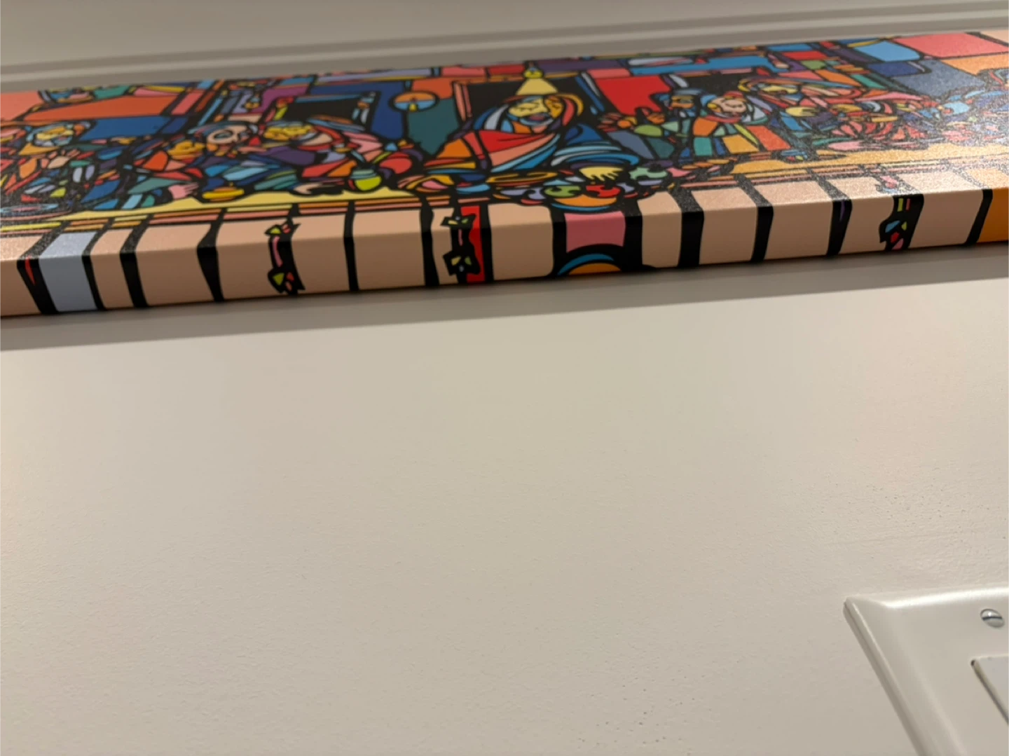 Modern Art "The Last Supper" Canvas Print - photo 3