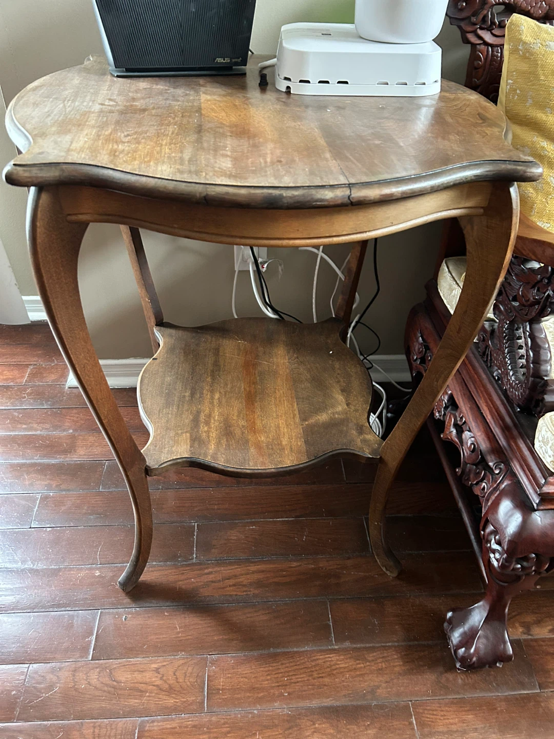 Antique Wooden Accent Table