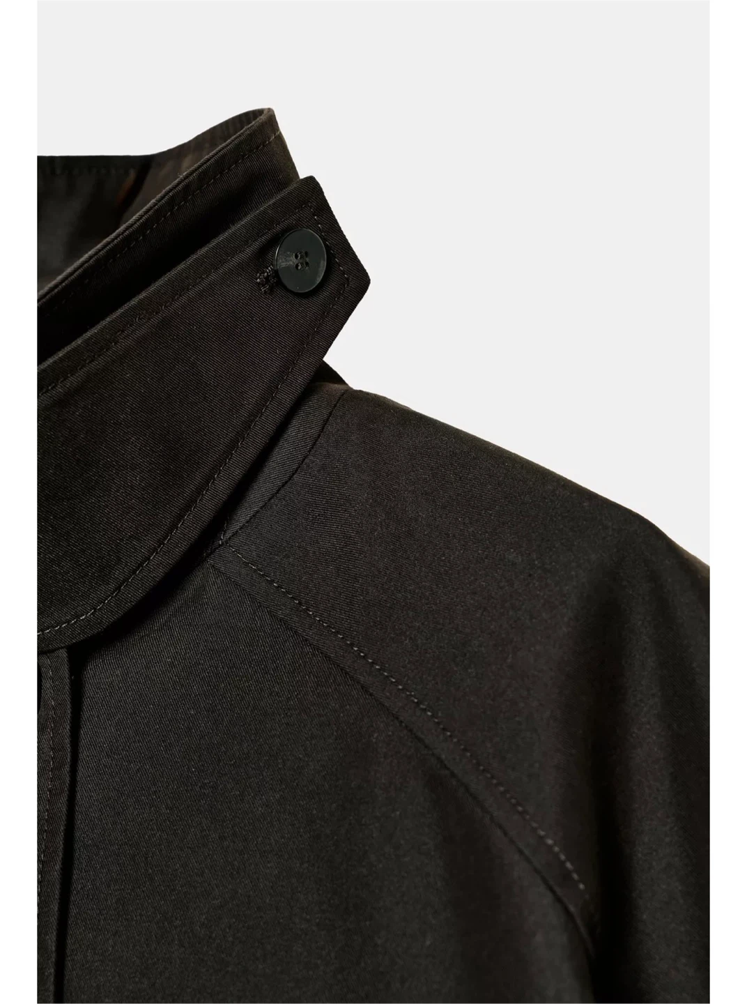 Zara Black Trench Coat