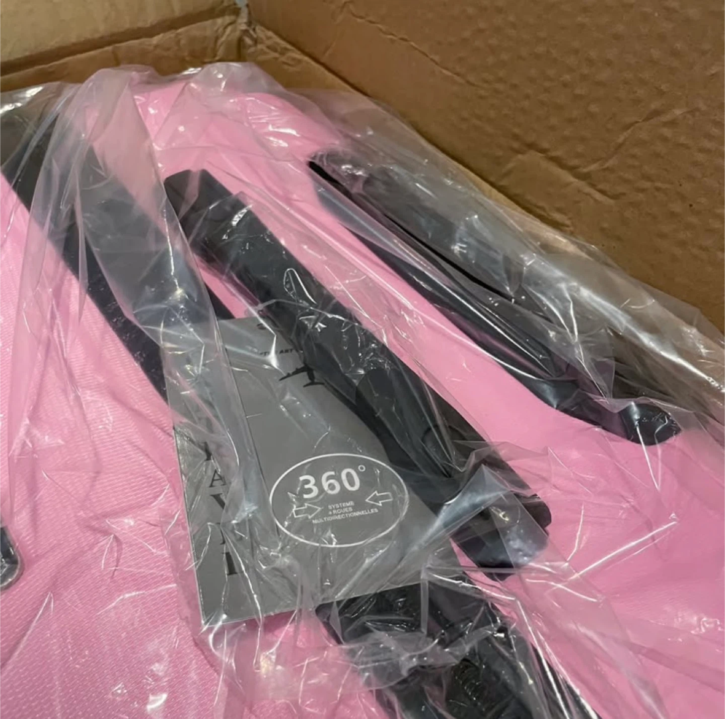 Rose Pink Brand New 3-Piece Luggage Set (20”/24”/28”) - photo 2
