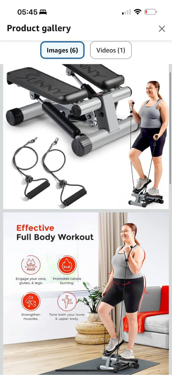 Sunny Health & Fitness Mini Stepper – Home Cardio Exer - photo 2