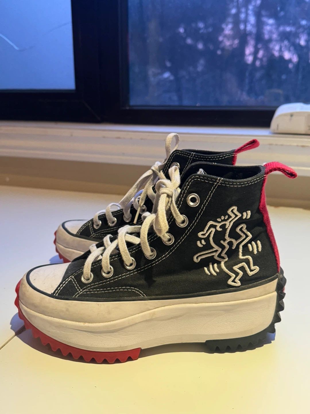 Converse x Keith Haring Run Star Hike High Top Sneakers - photo 2