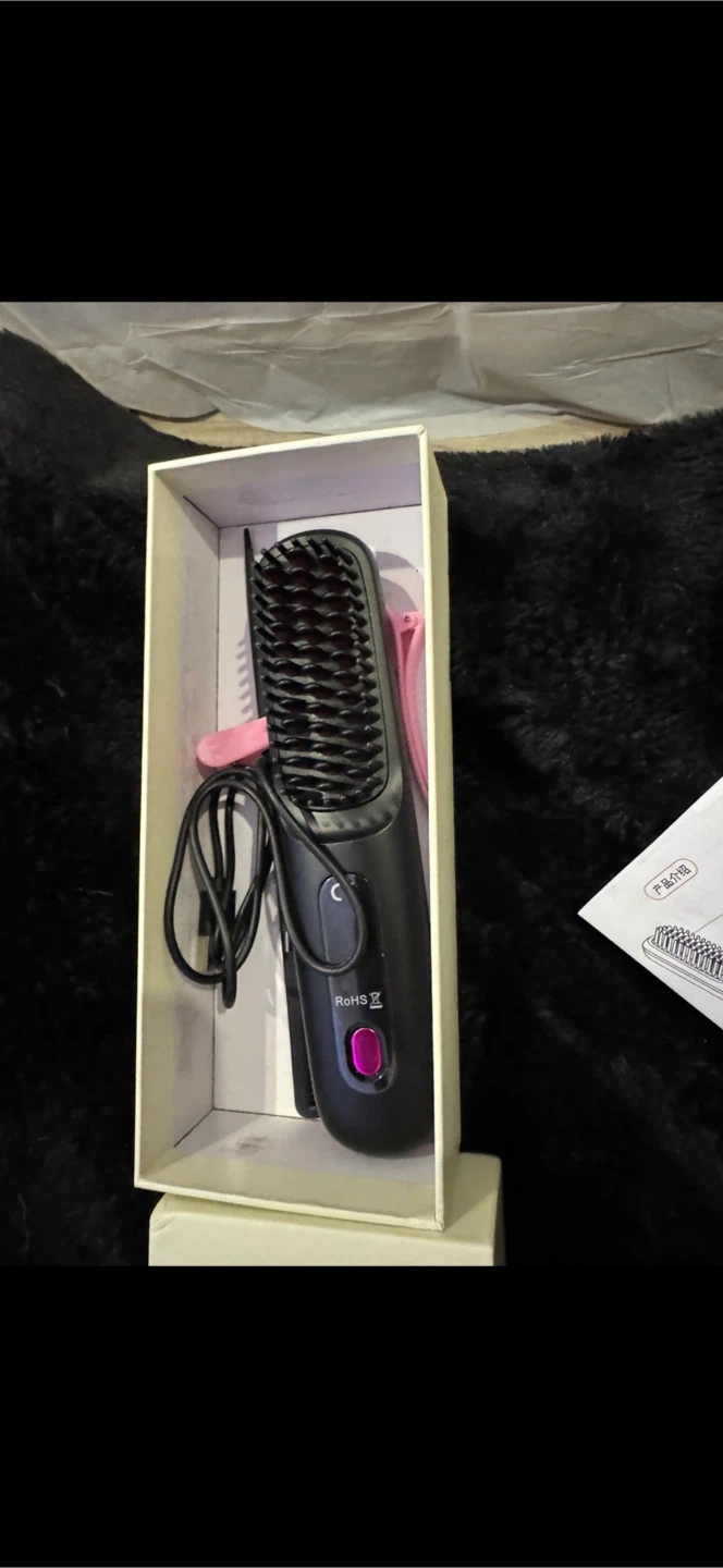 Straightening Comb Hair Styling Tool - photo 3