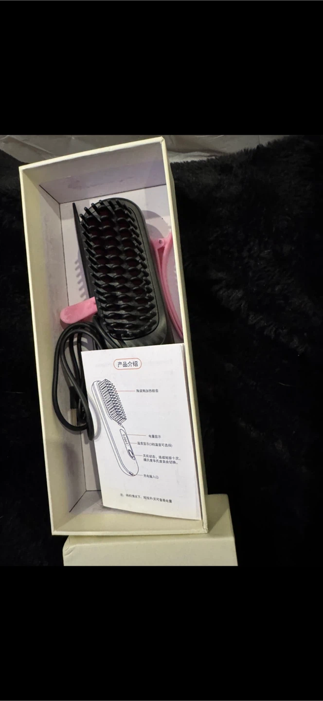 Straightening Comb Hair Styling Tool - photo 2