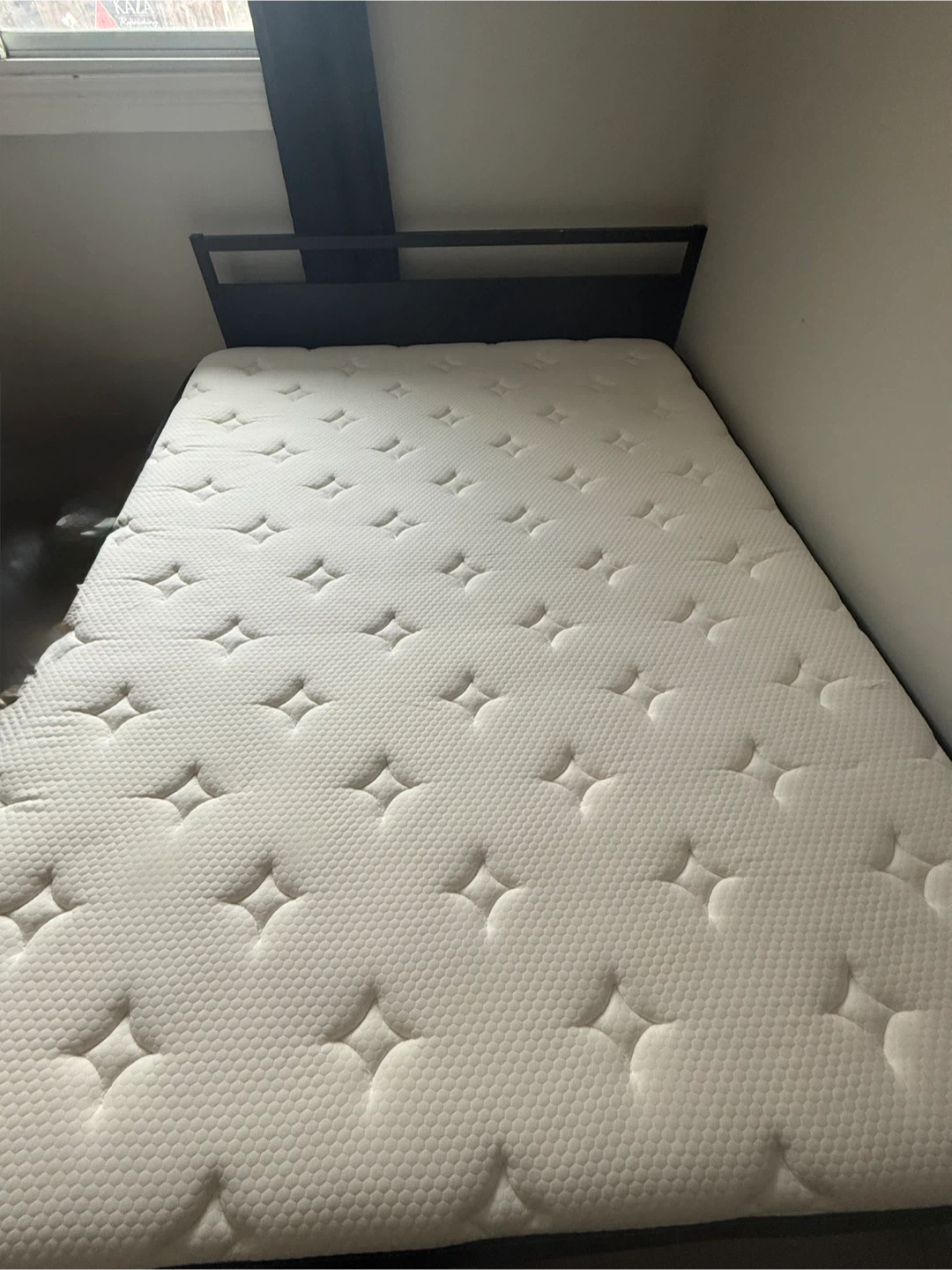12 Inch Queen Mattress- like new - photo 2