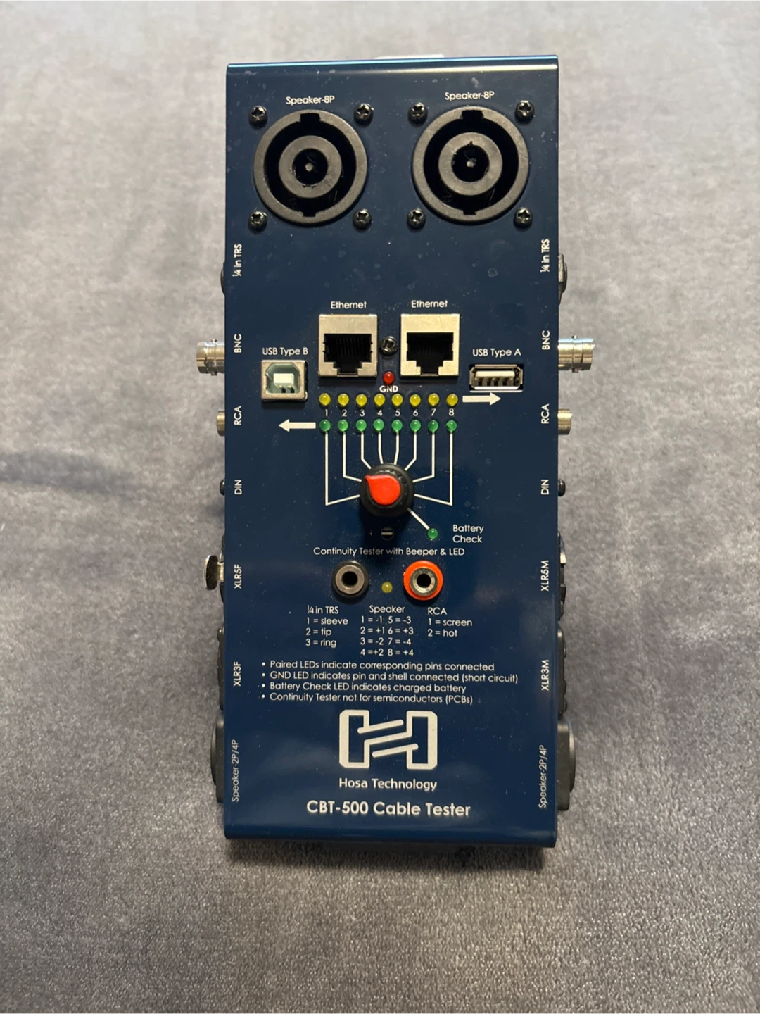 Hosa Technology CBT-500 Cable Tester