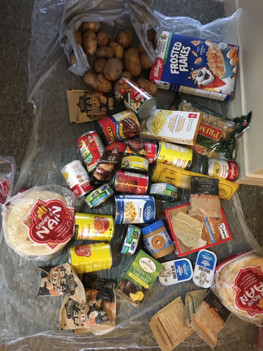 Assorted Groceries & Household Items