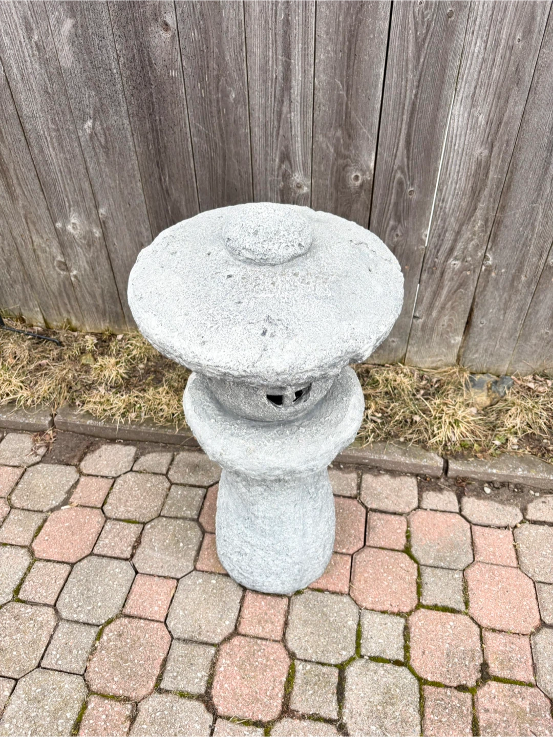 Heavy garden pagoda lantern statue - photo 2