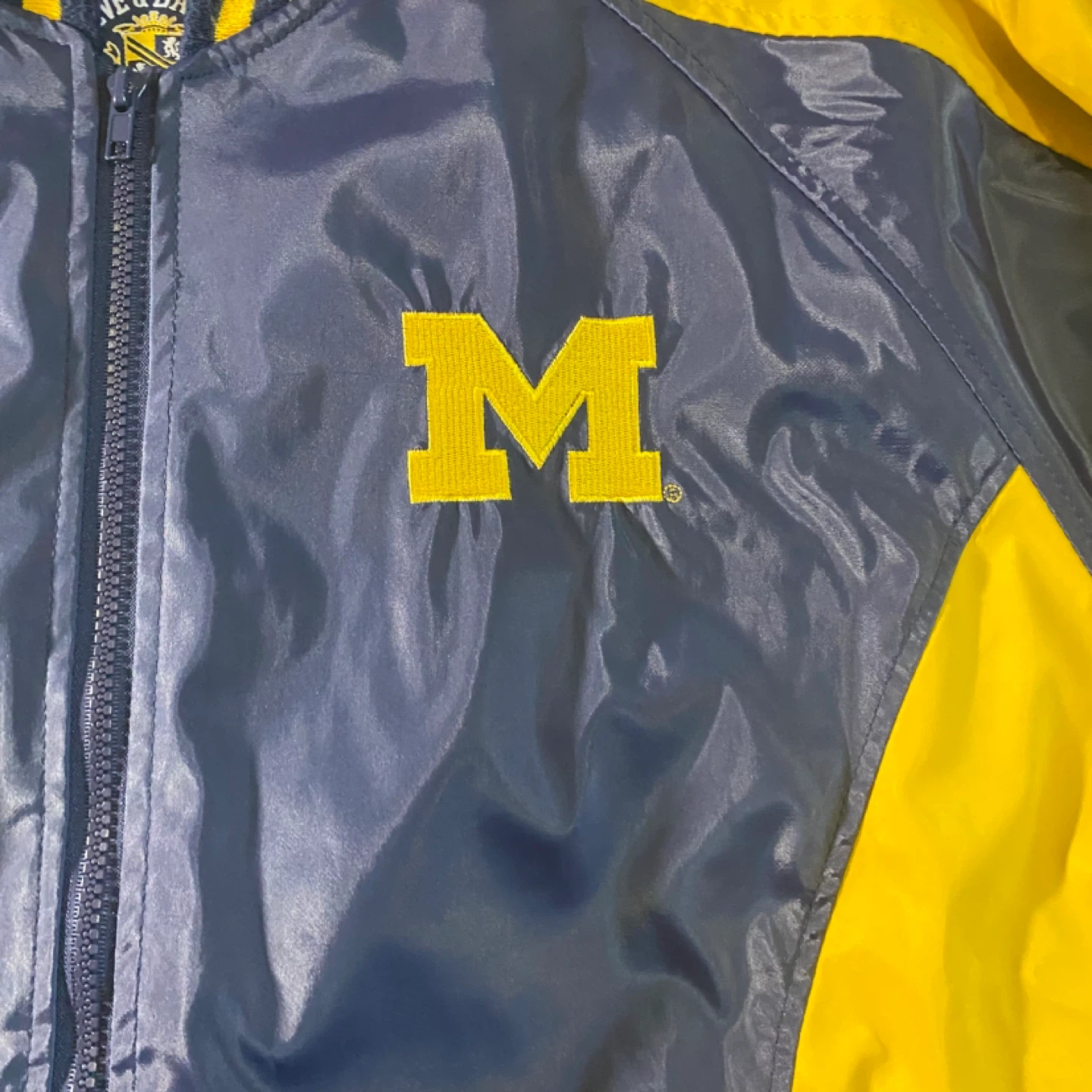 Steve & Barry's Michigan Wolverines Bomber Jacket - photo 2