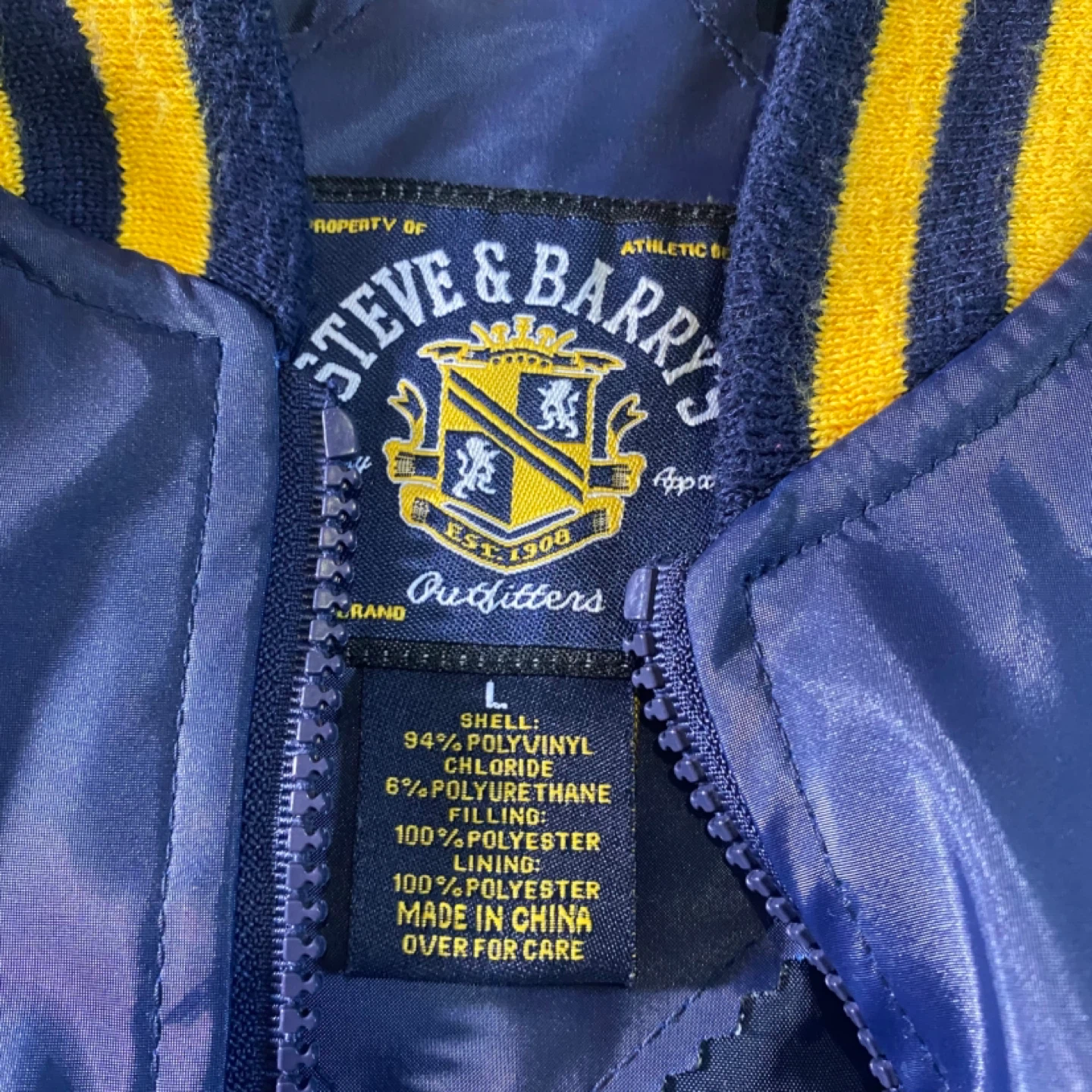 Steve & Barry's Michigan Wolverines Bomber Jacket - photo 4