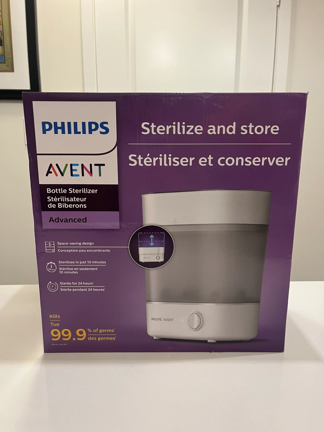 Philips Avent Bottle Sterilizer SCF291 Advanced (NEW)