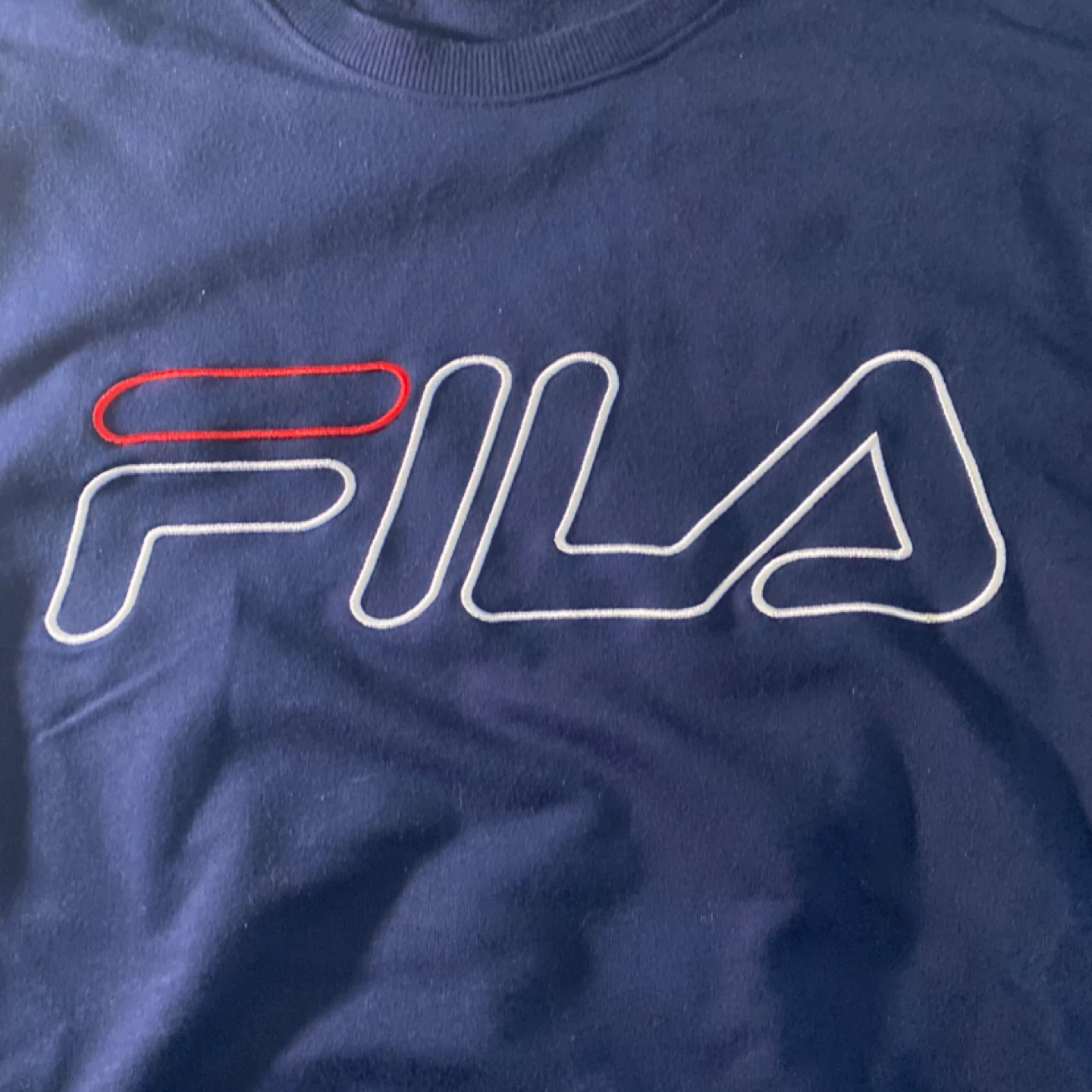 Fila Long Sleeve Shirt - Navy Blue - Size L - photo 2