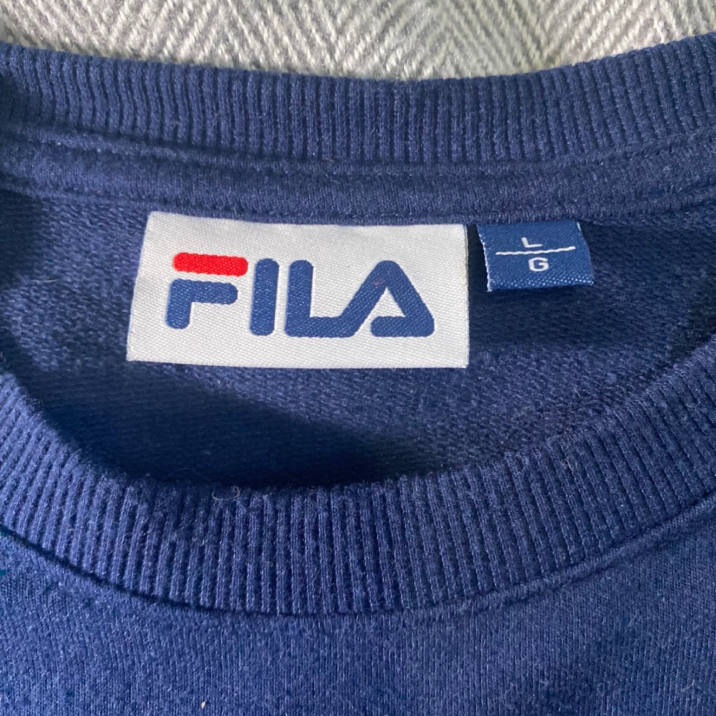 Fila Long Sleeve Shirt - Navy Blue - Size L - photo 3