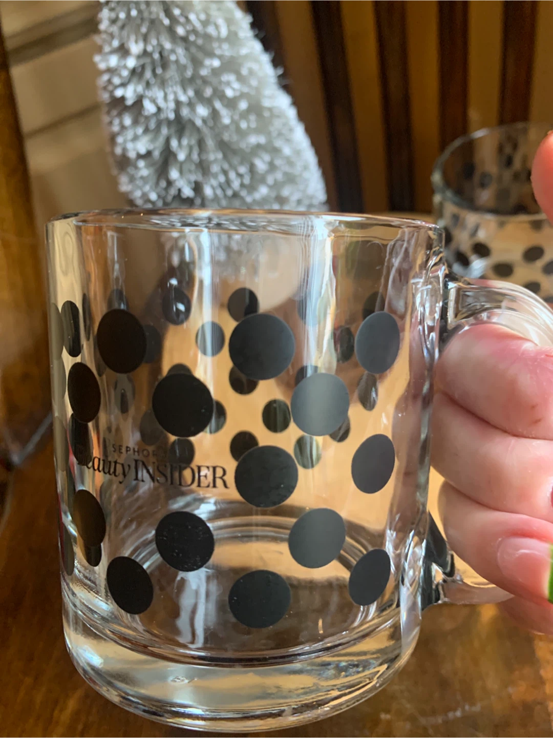 Sephora Beauty Insider Polka Dot Glass Mugs (Set of 2) - photo 2