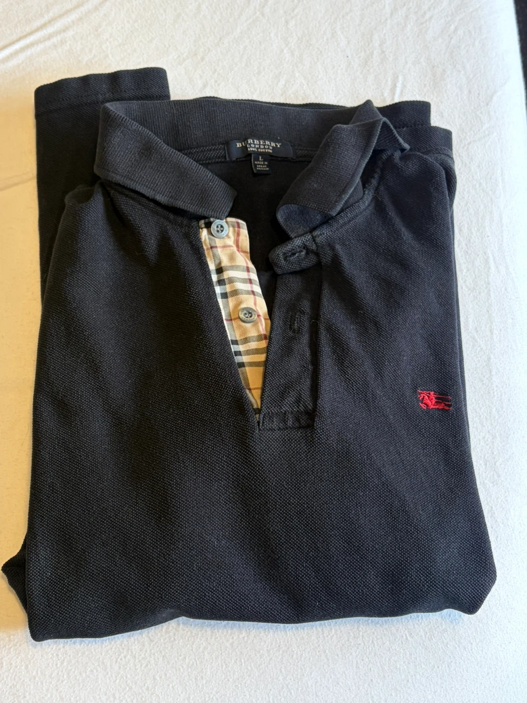 Burberry Men’s Polo Shirt (L) - photo 2
