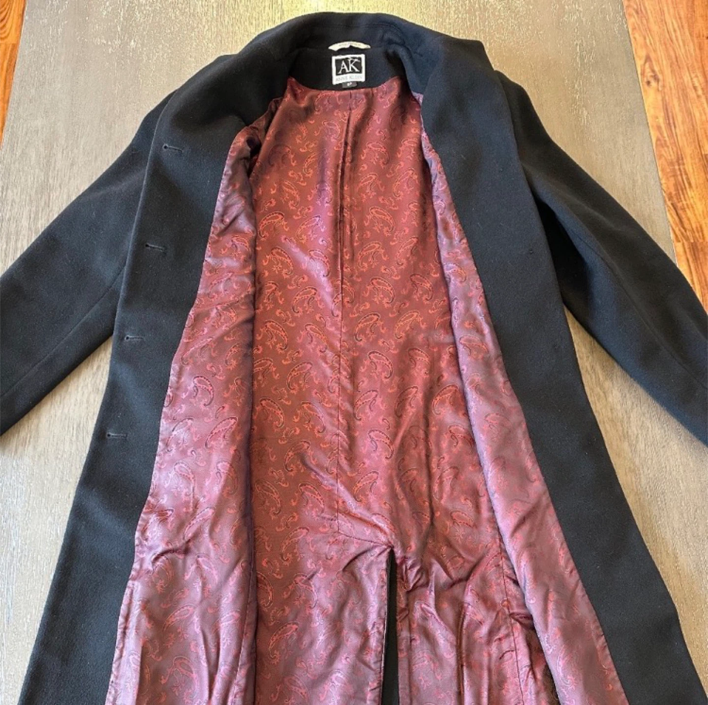 Anne Klein Black Wool Coat - photo 2