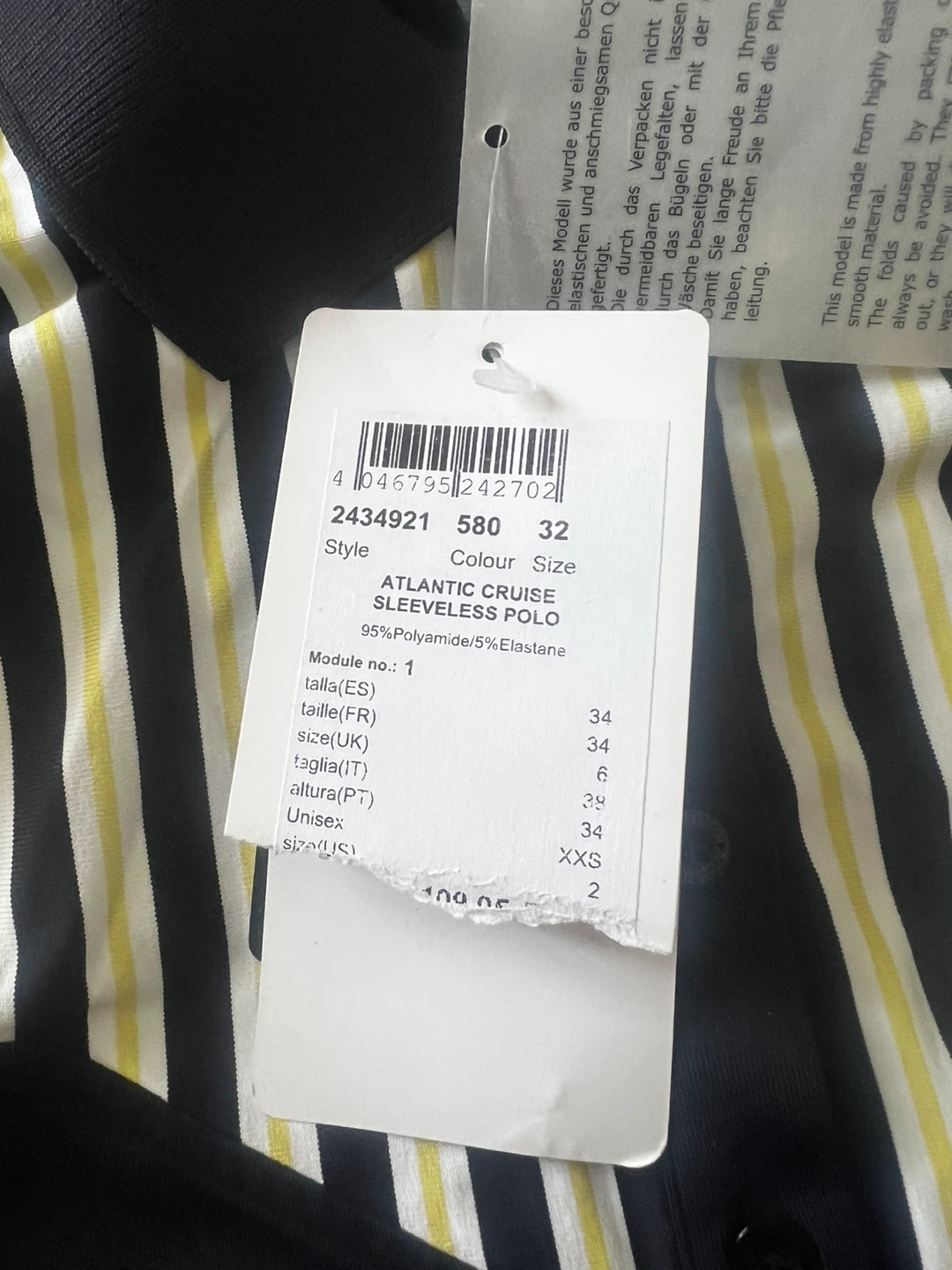 GOLFINO Golf Shirt - Size 32 - photo 3