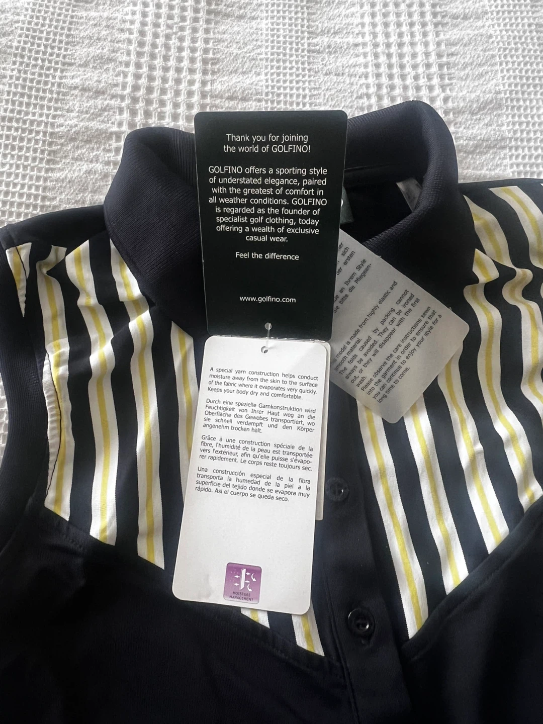 GOLFINO Golf Shirt - Size 32 - photo 2