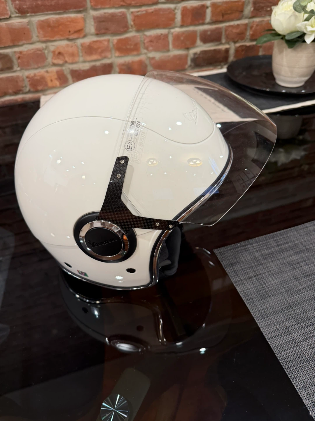 Vespa Jet Helmet with full face shield