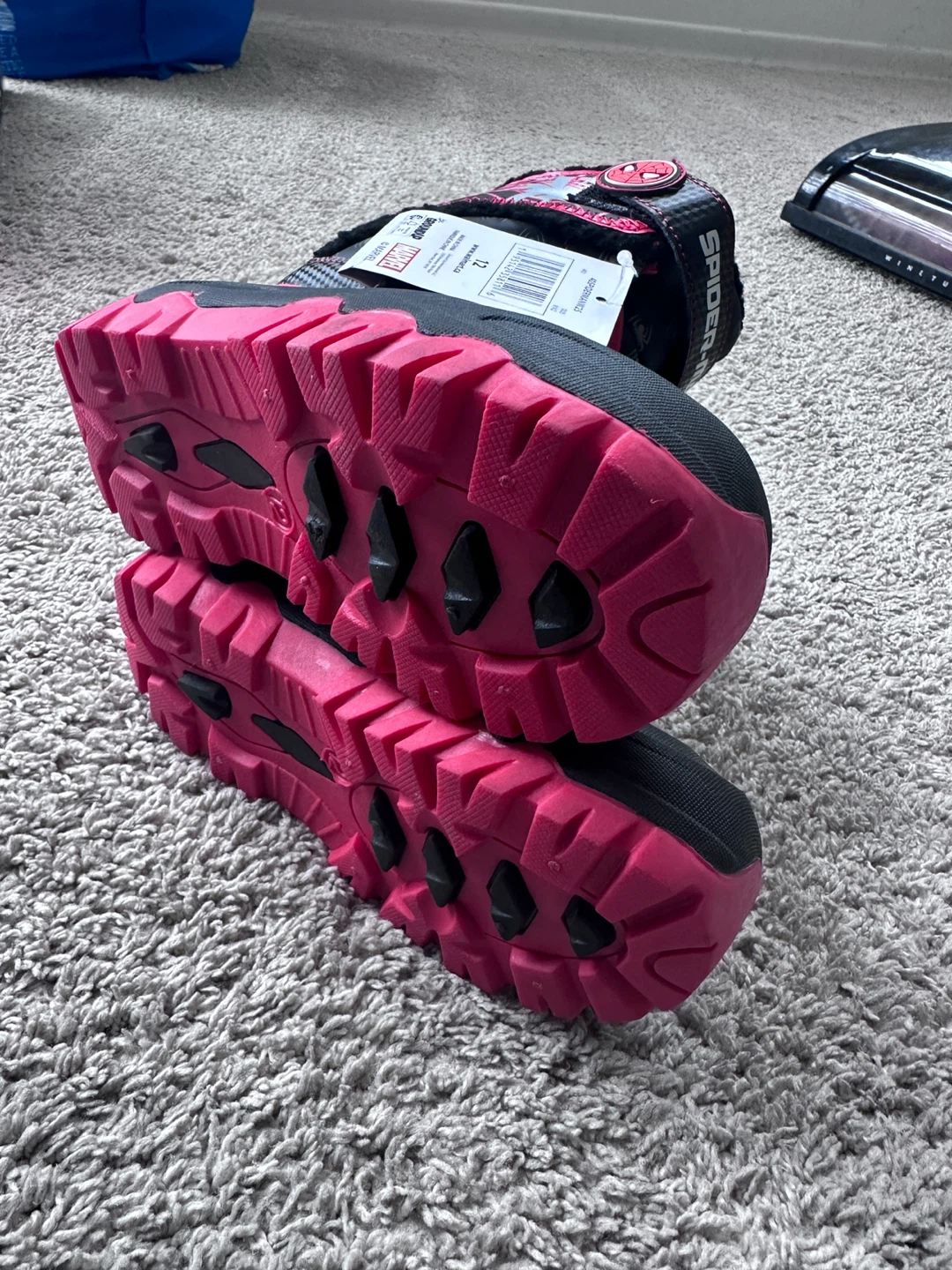 Spider-Man Kids Snow Boots Size 12 - photo 3