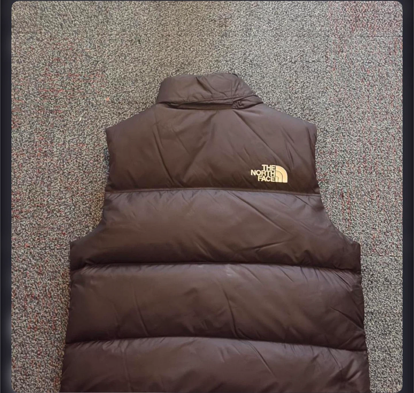 The North Face black puffer vest - photo 3