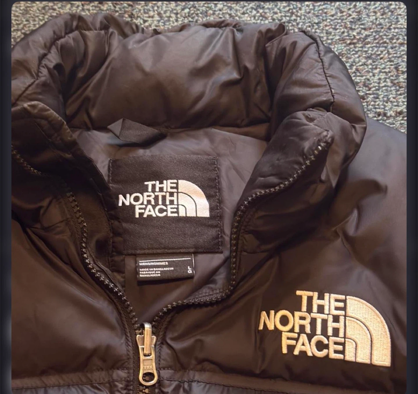The North Face black puffer vest - photo 2
