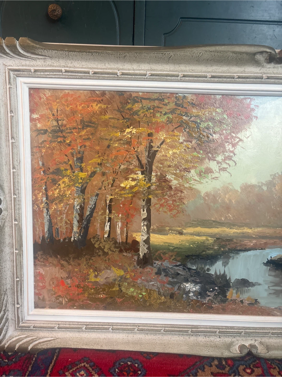 CV. Matera Autumn Landscape vintage Painting - photo 2