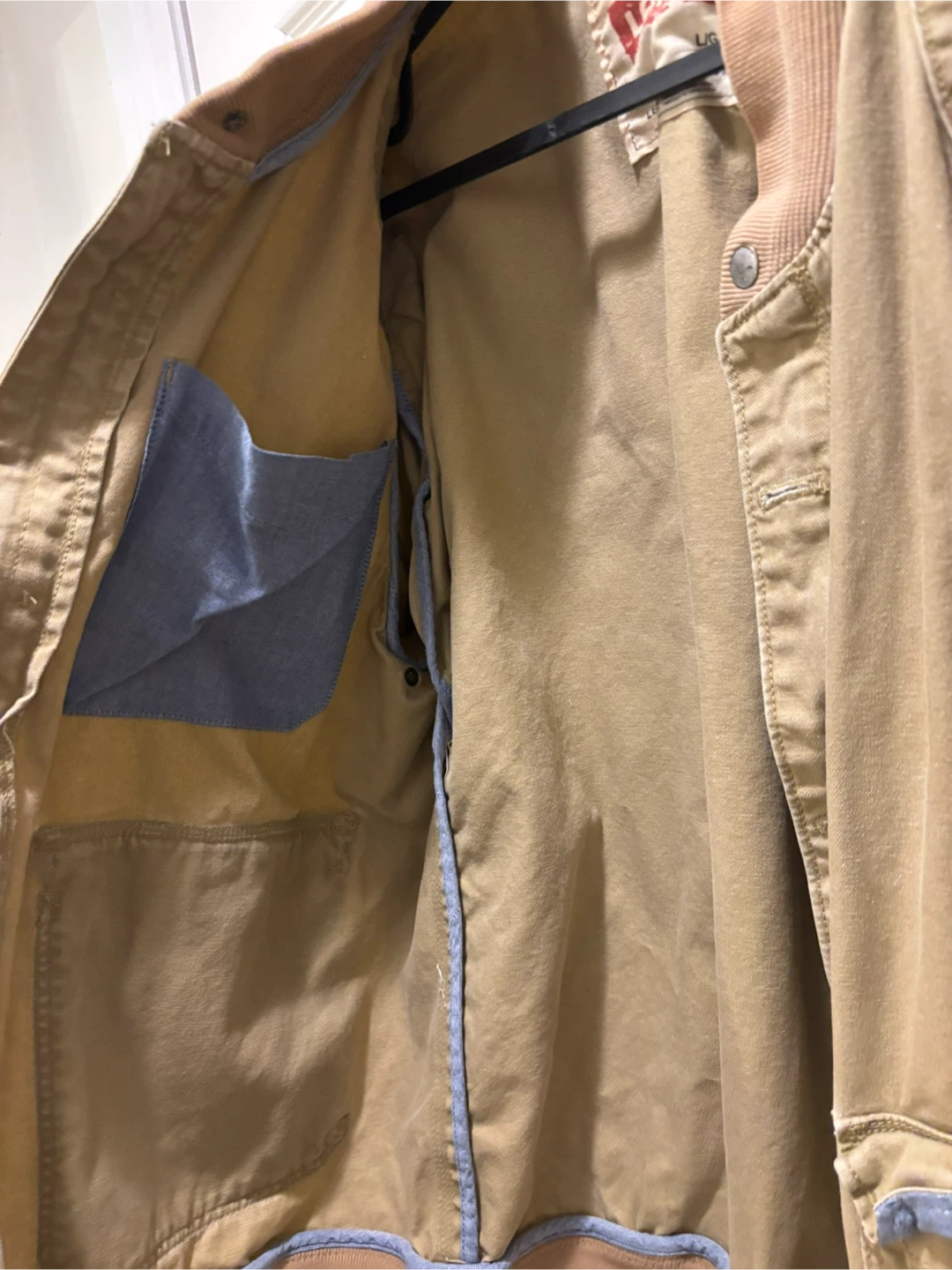 Levi's Bomber Jacket - Tan - Size L - photo 5