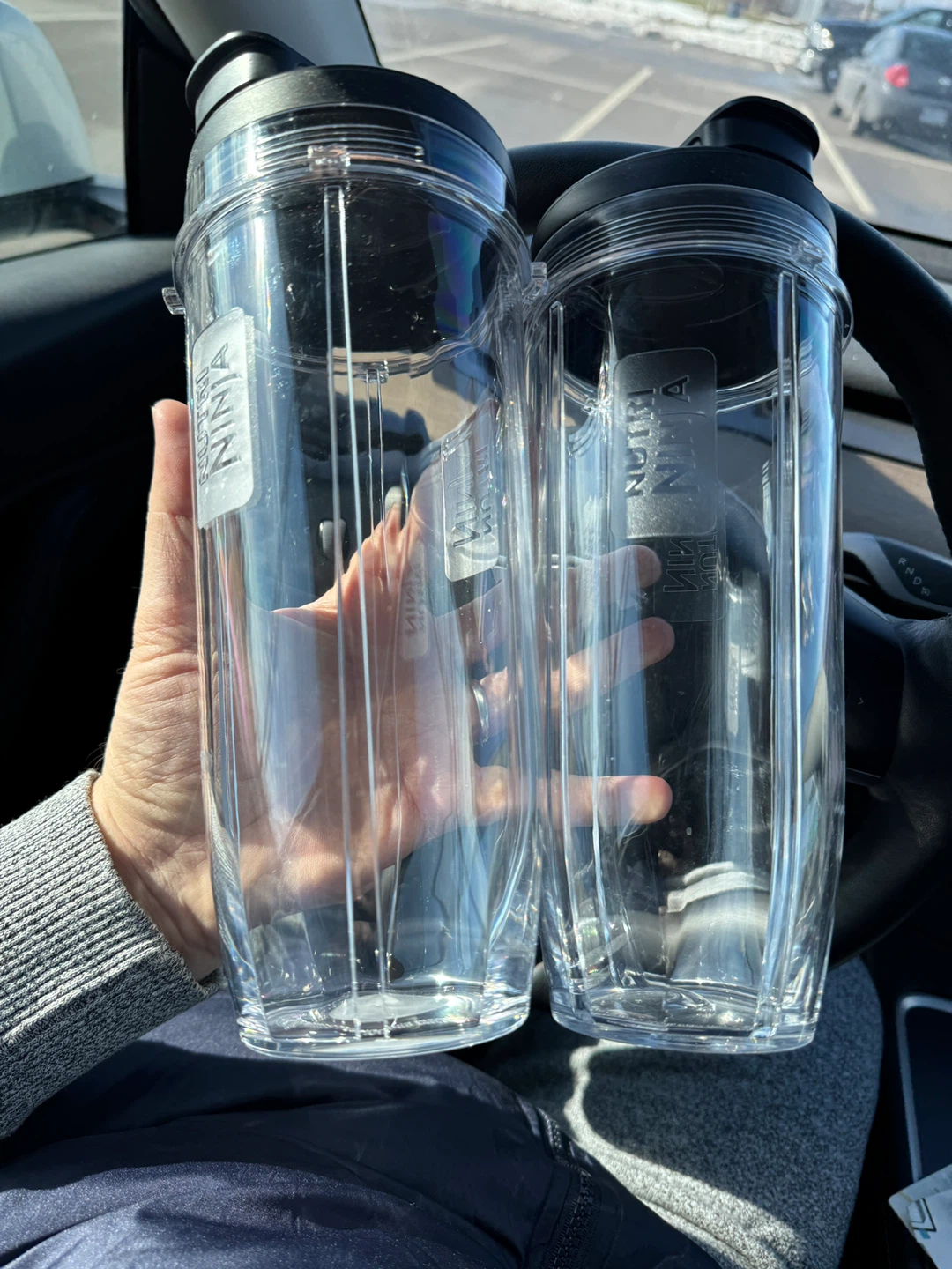 Ninja nutri Blender Cups 32 & 24 Ounce  (never used) total 2 - photo 3