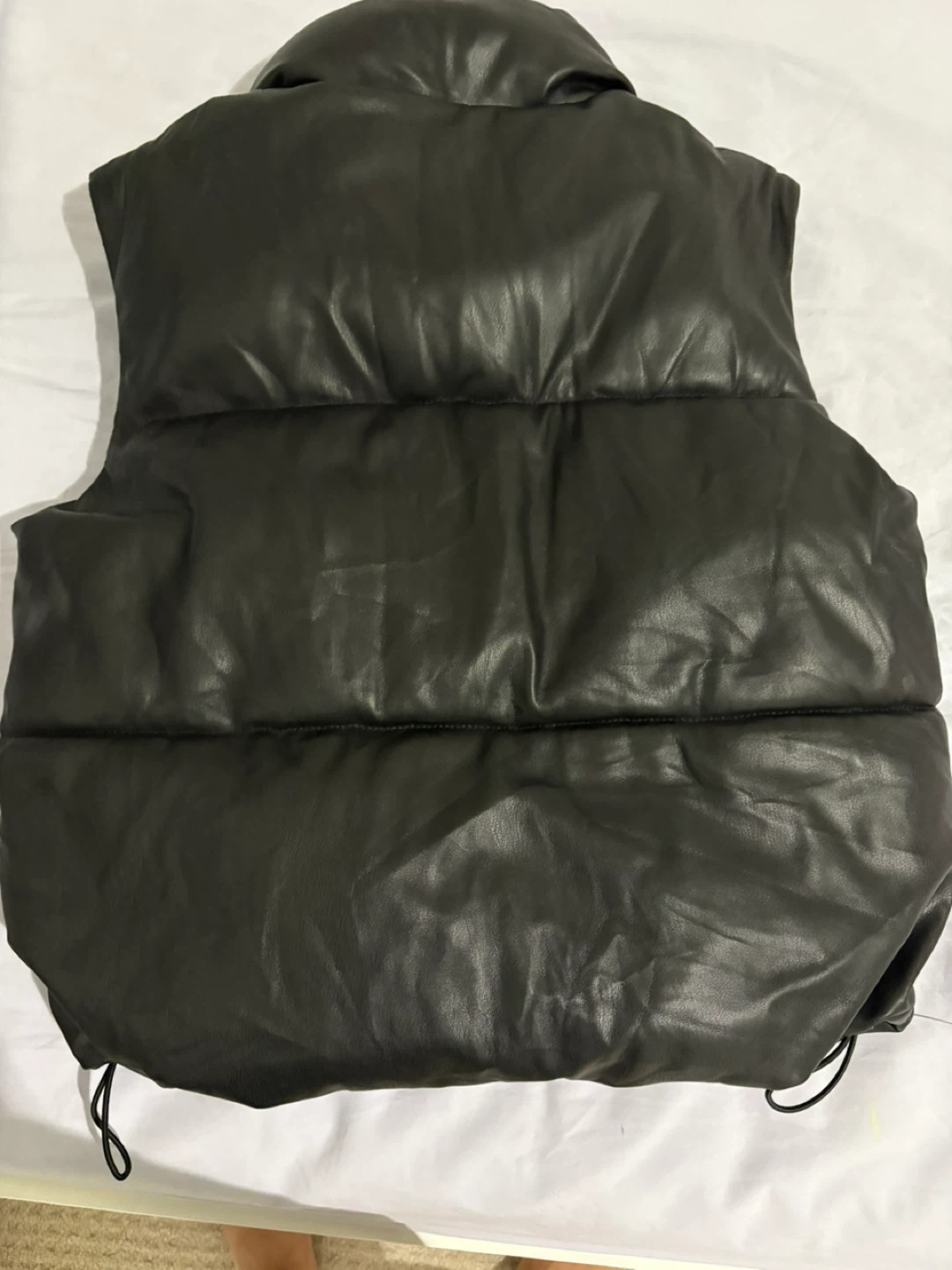 ZARA Black Puffer Vest