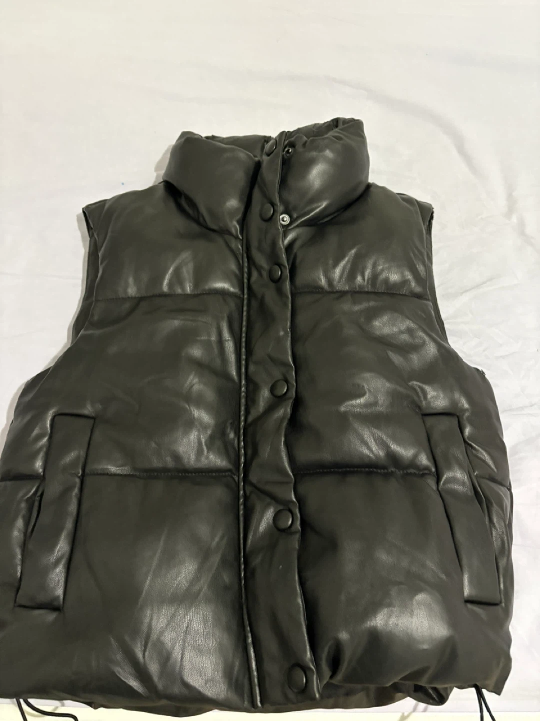 ZARA Black Puffer Vest - photo 5