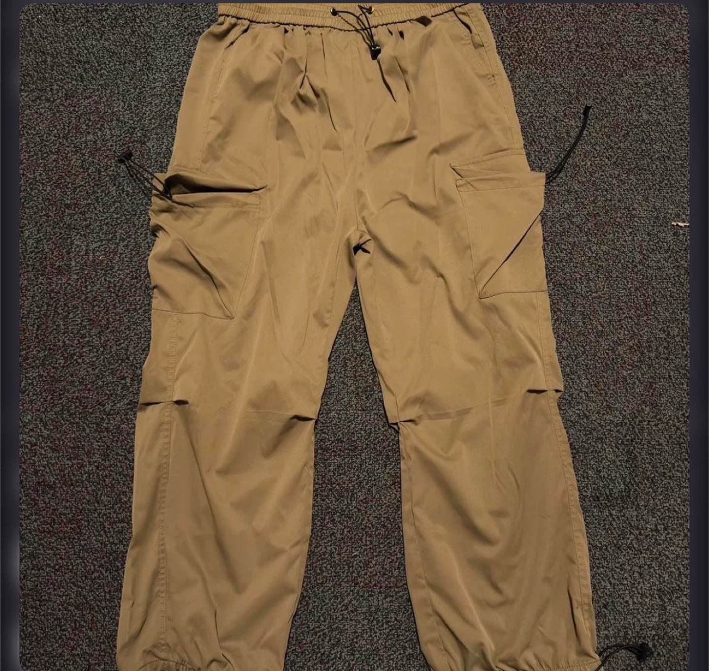 Khaki/Olive Green Baggy Cargo Pants