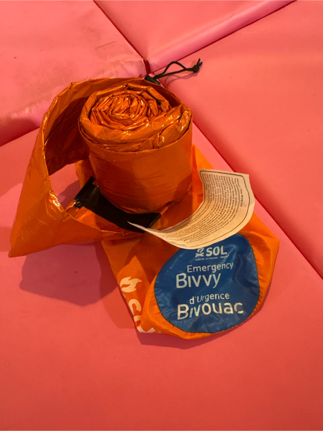 SOL Emergency Bivvy d'urgence Bivouac