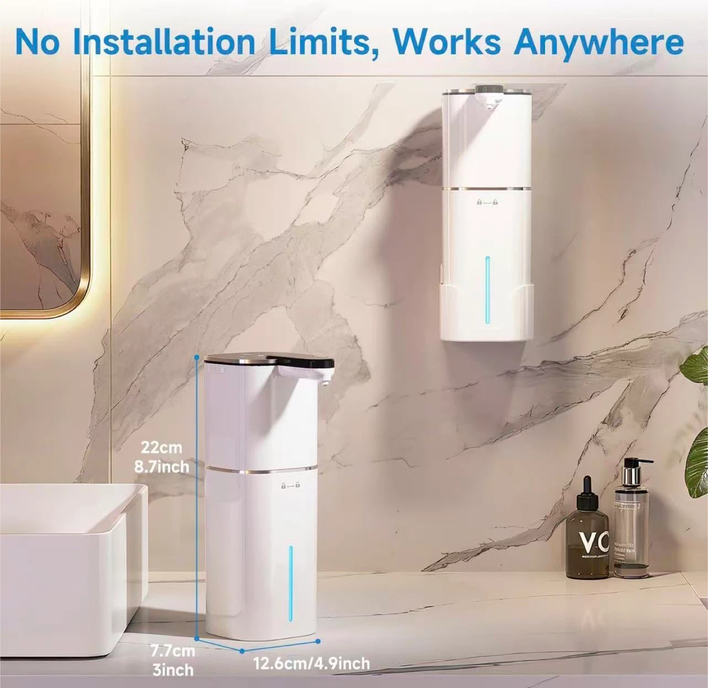 Automatic Soap Dispenser - 520ML, Type-C Charging - photo 5