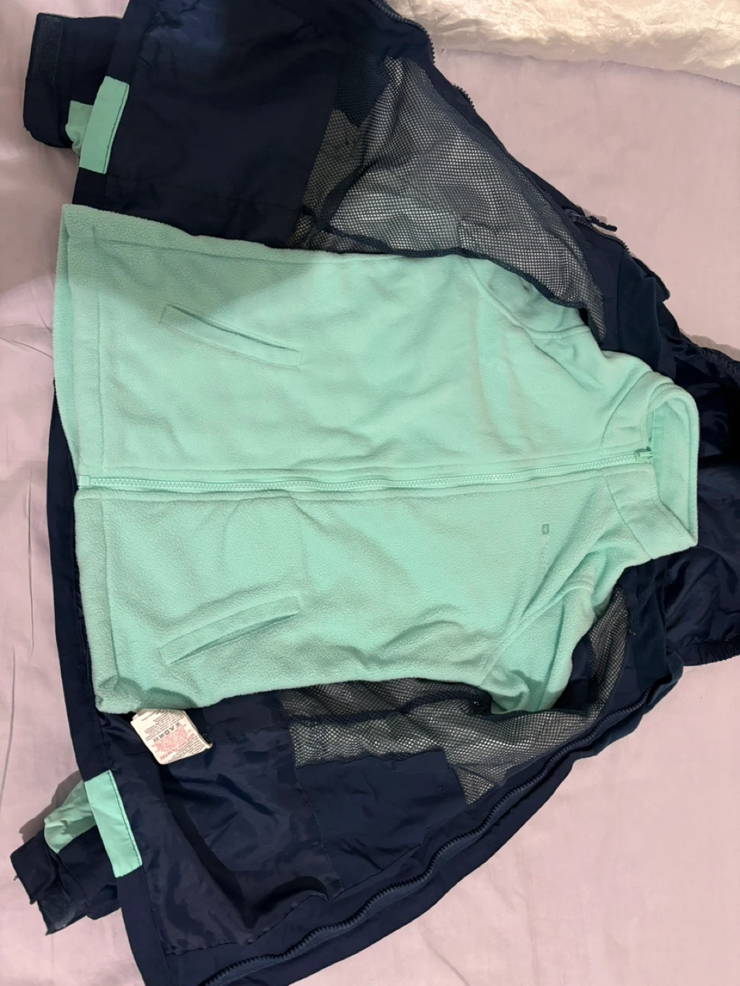 Mountain Warehouse 3-in-1 Jacket - Teal/Navy - 11-12 Years - photo 5