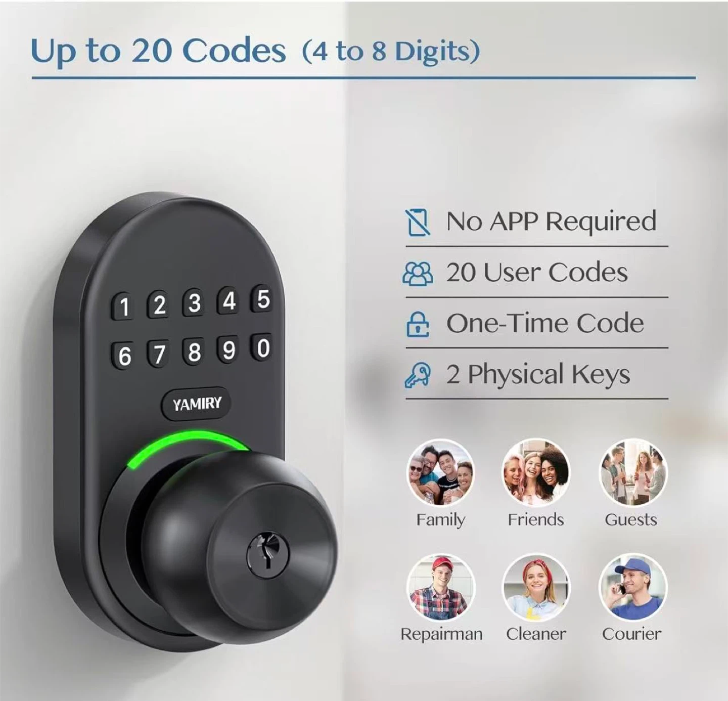 Keyless Entry Door Lock - photo 2
