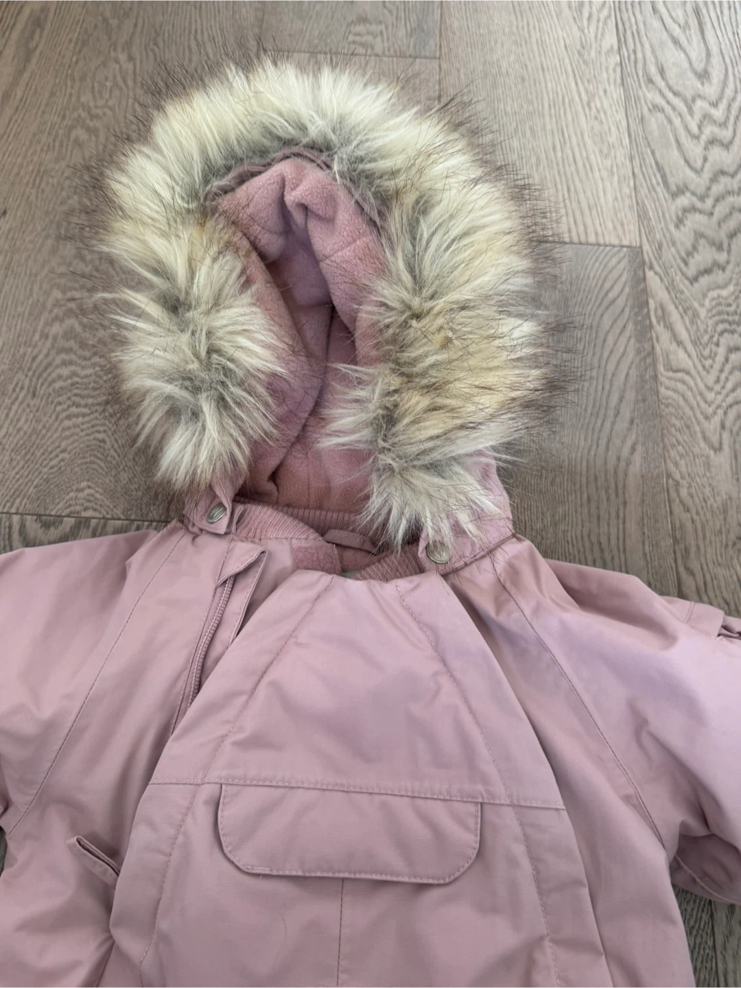 Snowsuit Nickie Tech Wood Rose - wood rose / 18m - photo 2