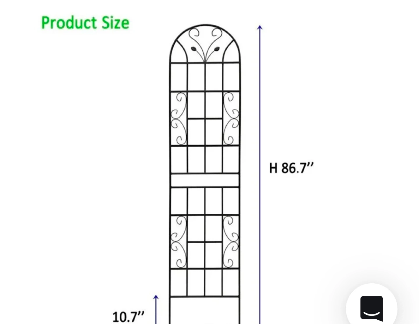 Pair of Garden Trellises