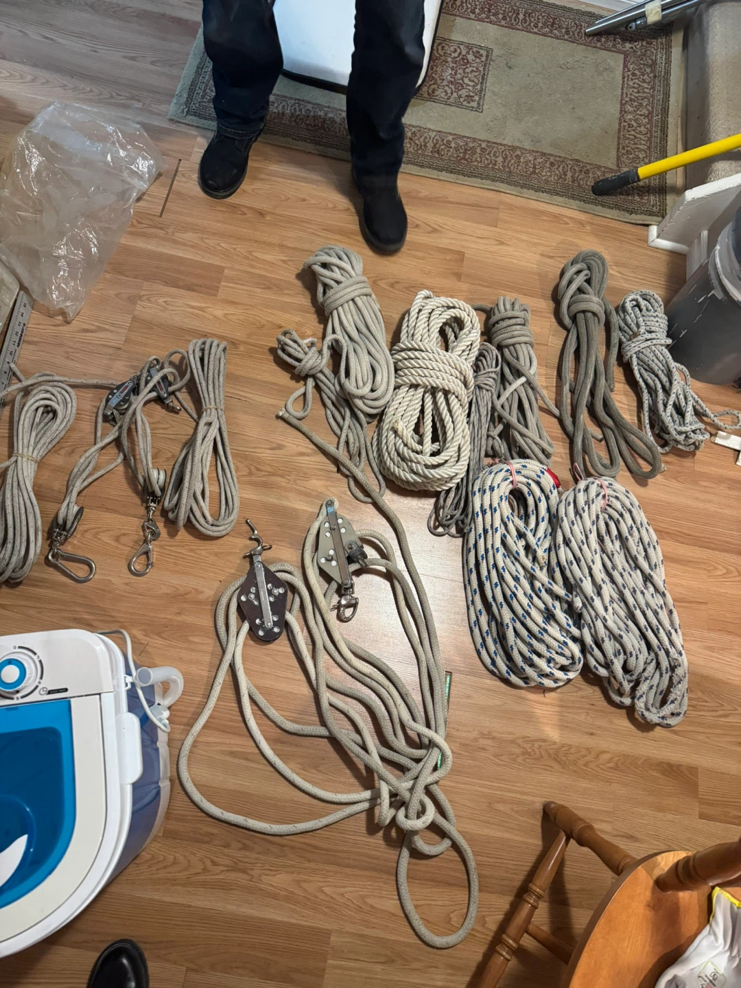 Lot of Ropes and Pulleys - photo 4