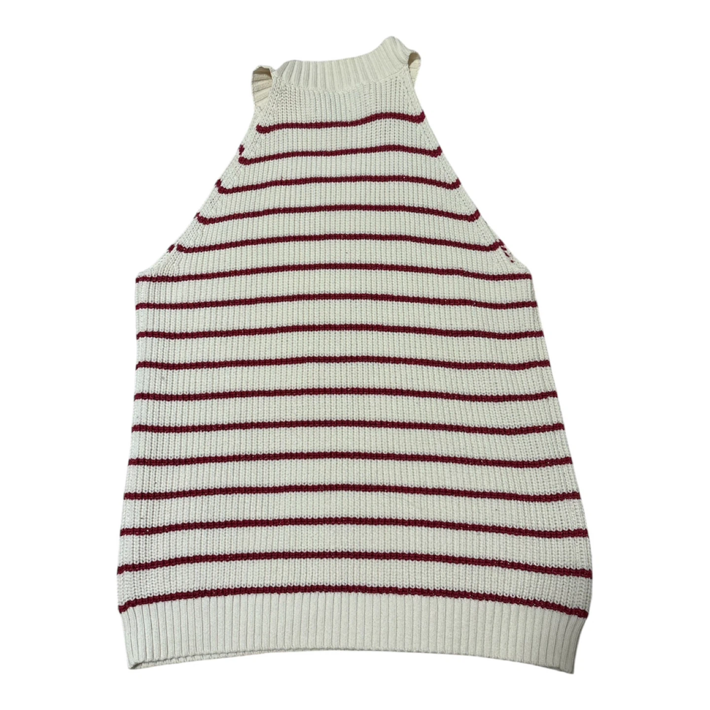 LOFT Women's Striped Knit Halter Top XL - photo 2