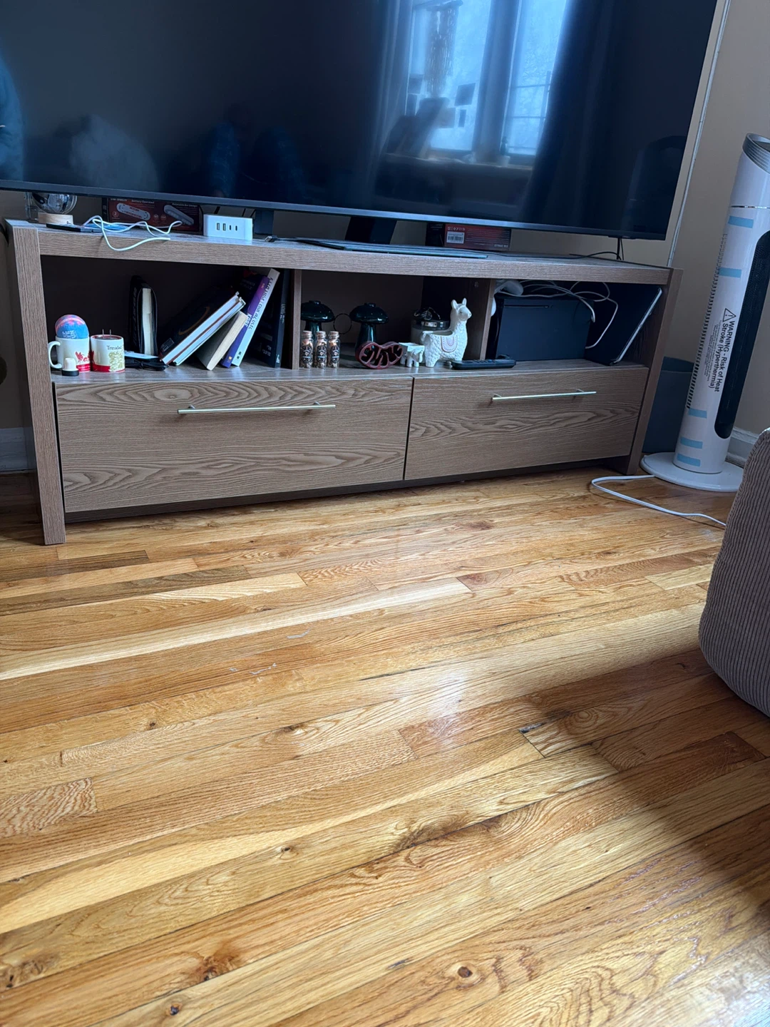 TV Stand with 2 Drawers