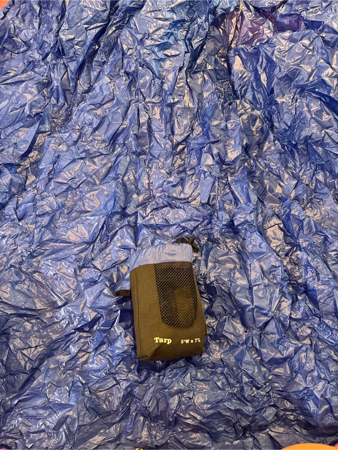 Blue Tarp 5'W x 7'L - photo 2