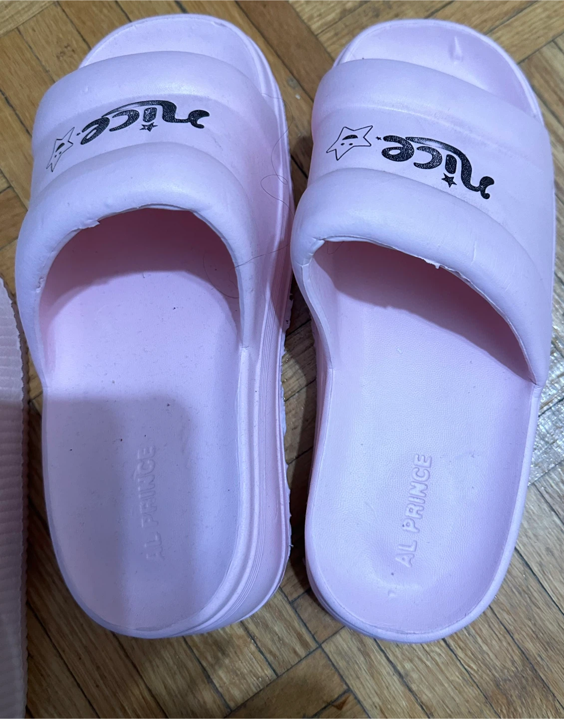 Pink Al Prince Slides