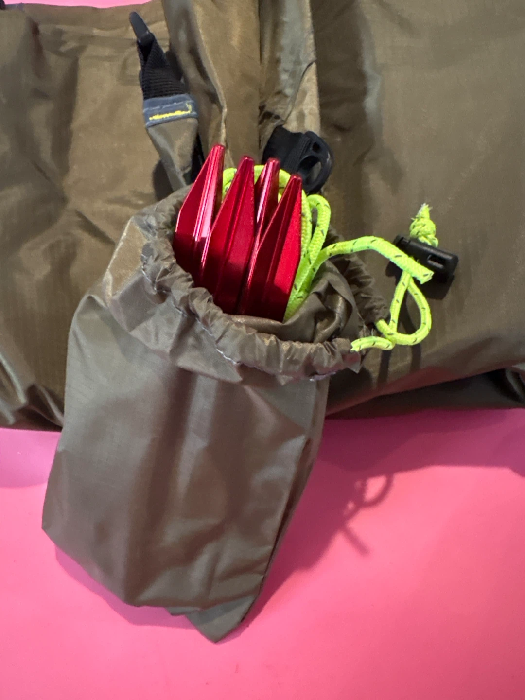 Gold Armour Camping Tent Stakes with Bag - photo 3