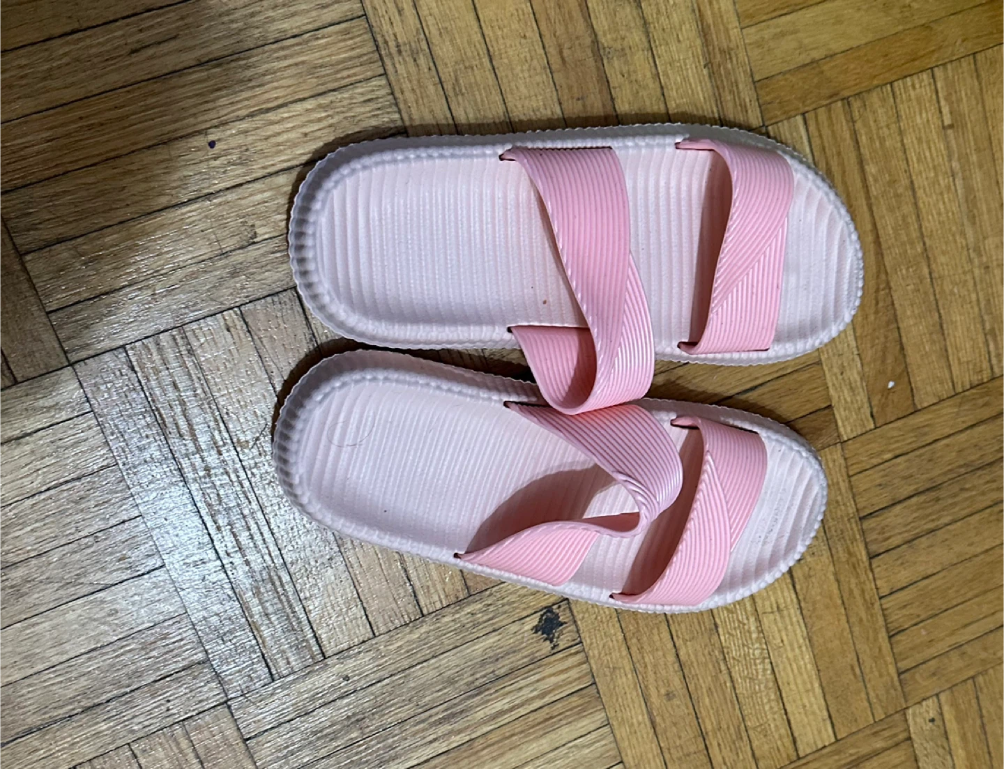 Pink Slide Sandals