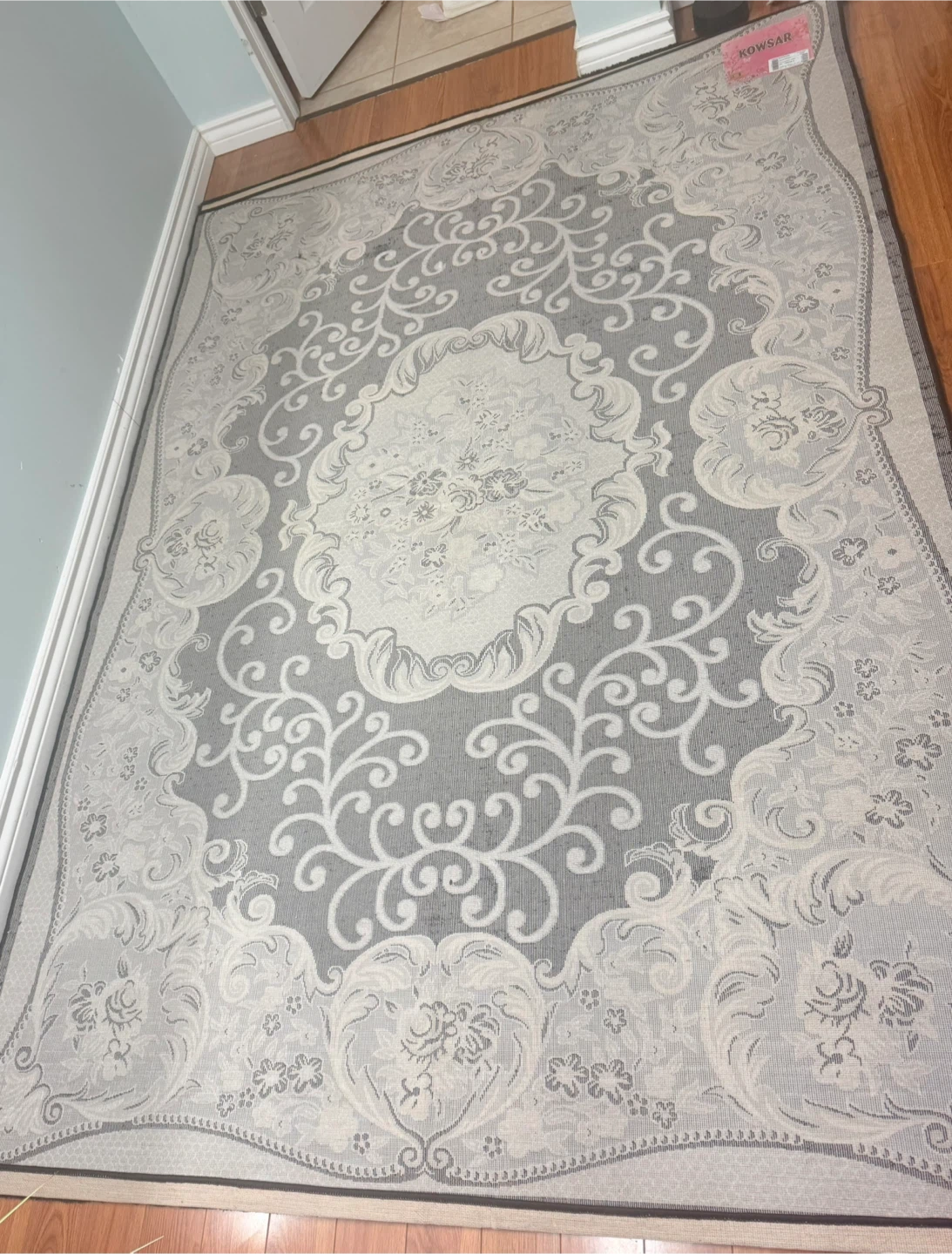 KARENPERA Rug - Black/Grey, 160x230cm - photo 2